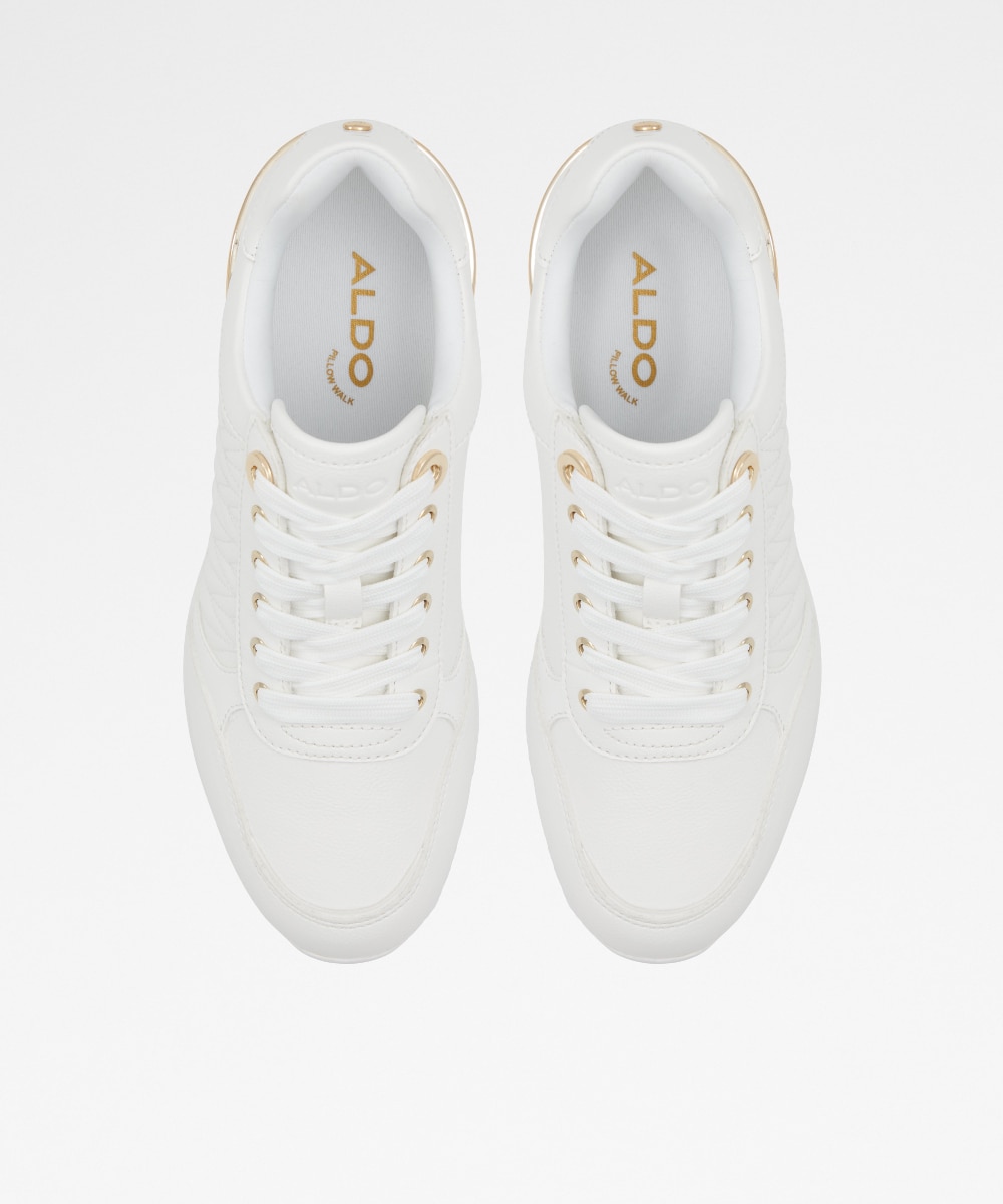 Zapatillas deportivas de mujer con punta redonda - Aldo - Blanco Blanco-6