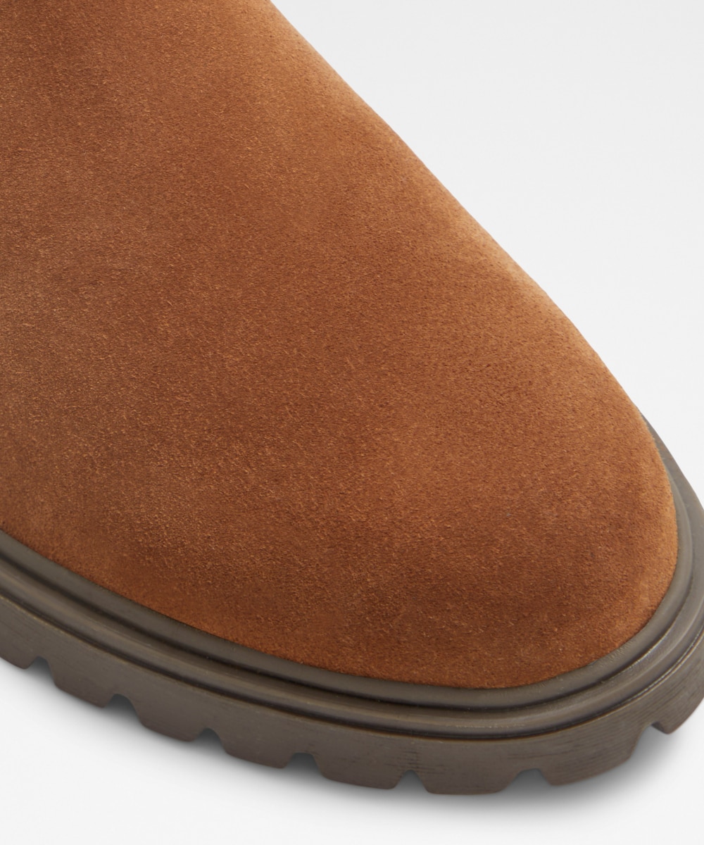 Botines básicos de mujer con punta redonda - Aldo - Camel Camel-5