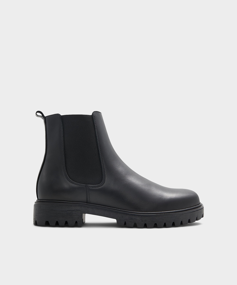 Botines básicos de mujer con punta redonda - Aldo - Negro Negro-1