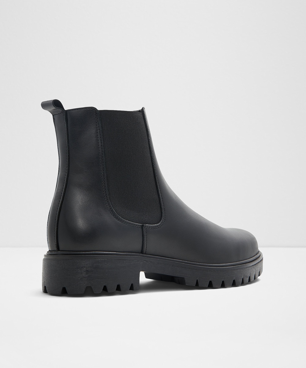 Botines básicos de mujer con punta redonda - Aldo - Negro Negro-2