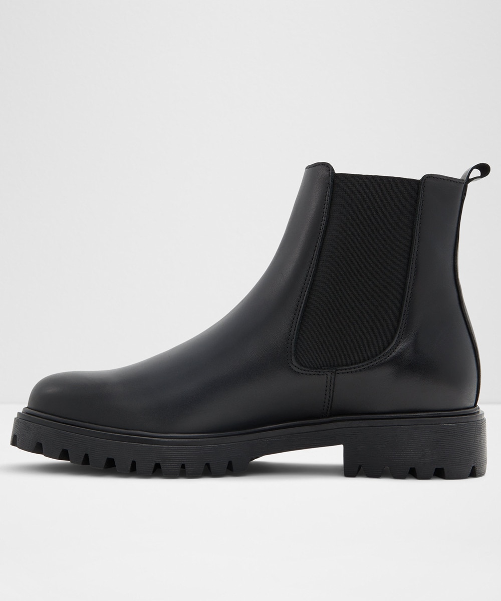 Botines básicos de mujer con punta redonda - Aldo - Negro Negro-4
