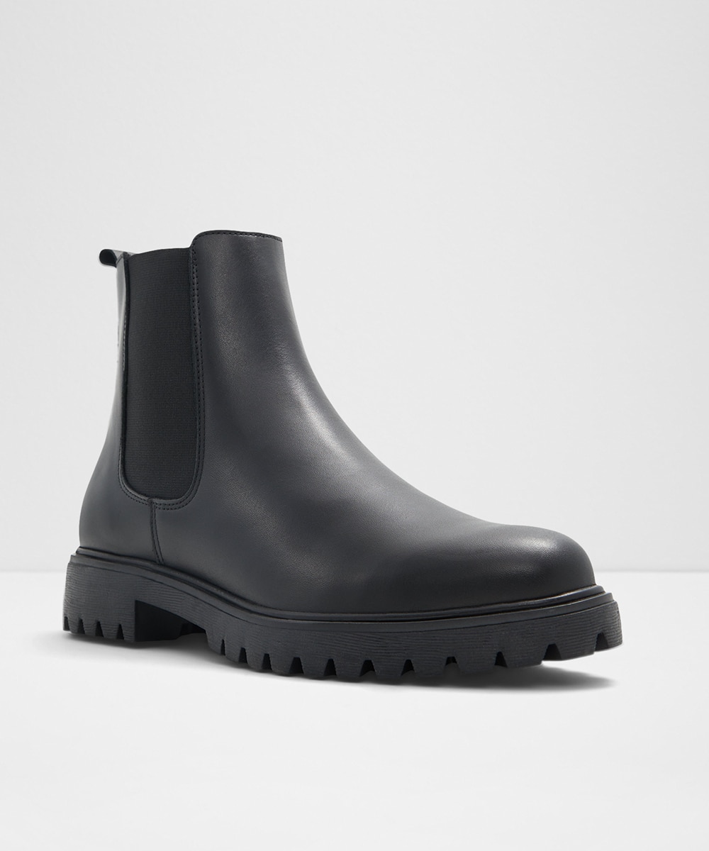 Botines básicos de mujer con punta redonda - Aldo - Negro Negro-5