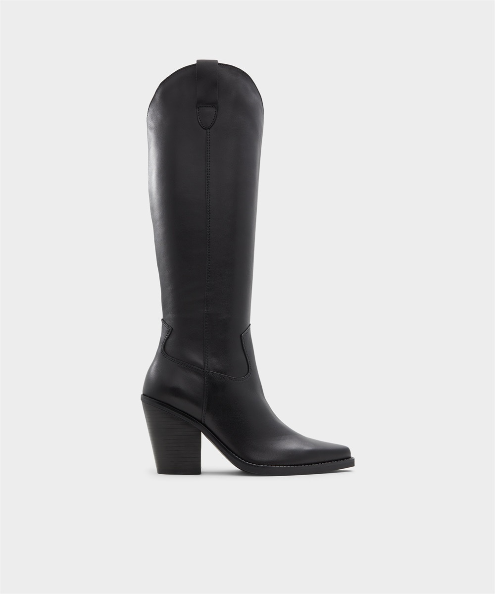 Botas básicas de mujer con punta afilada - Aldo - Negro Negro-1