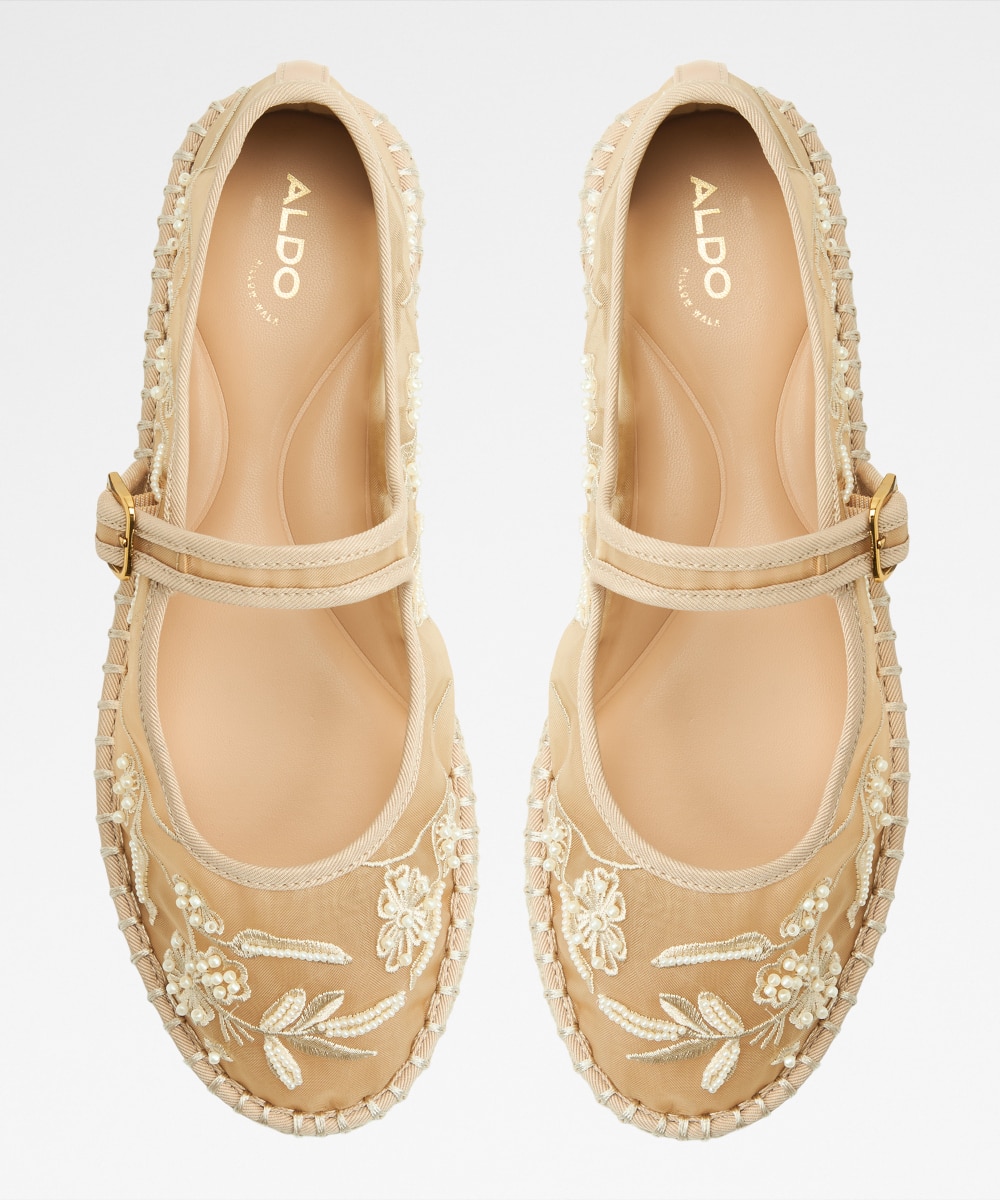 Bailarinas de mujer con punta redonda - Aldo - Beige Beige-6