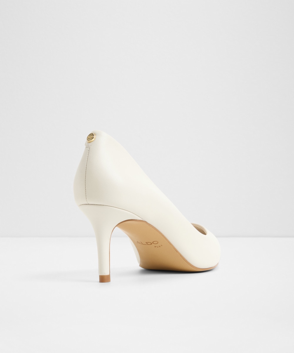 Zapatos de salón de mujer con punta afilada - Aldo - Blanco Blanco-3