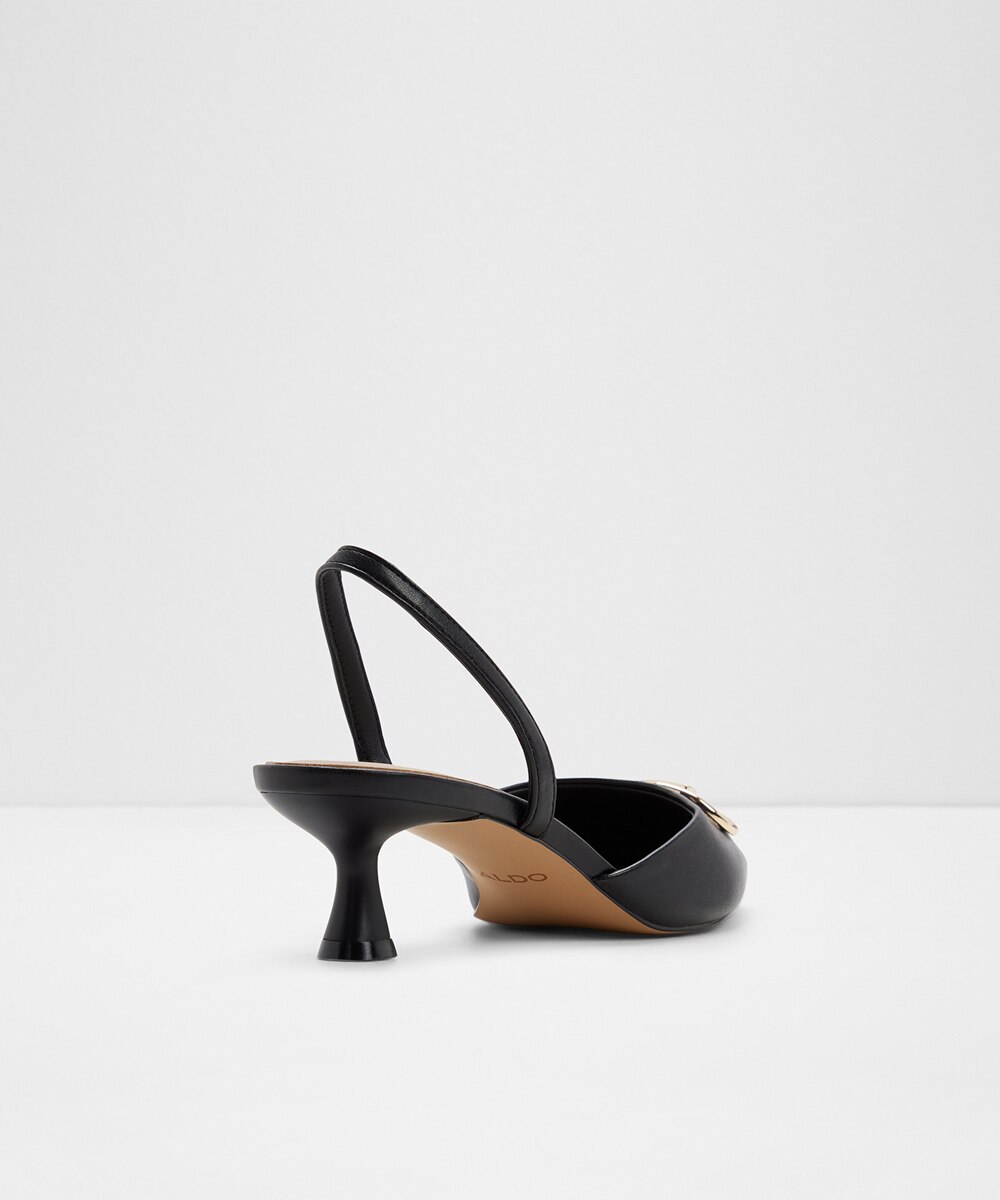Zapatos de salón de mujer con punta de punta - Aldo - Negro Negro-3