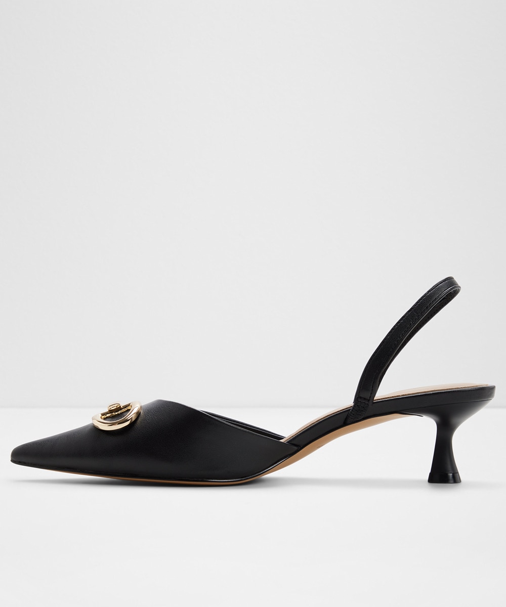 Zapatos de salón de mujer con punta de punta - Aldo - Negro Negro-2