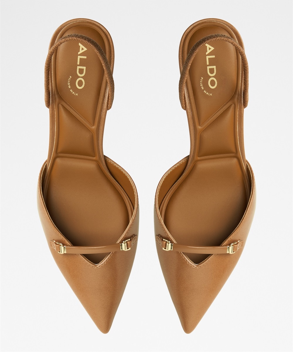 Zapatos de salón de mujer con punta de punta - Aldo - Camel Camel-3