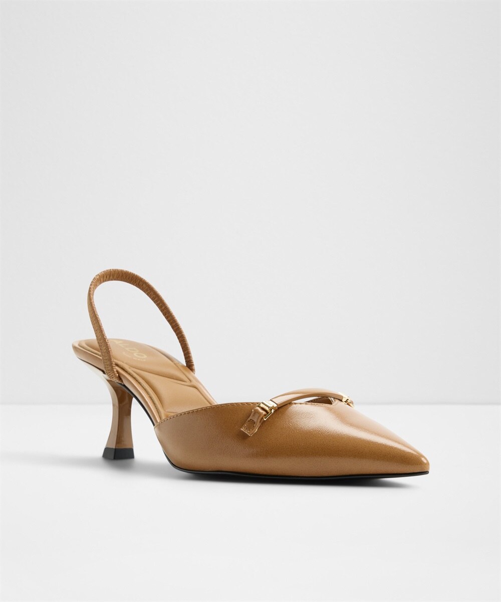 Zapatos de salón de mujer con punta de punta - Aldo - Camel Camel-5