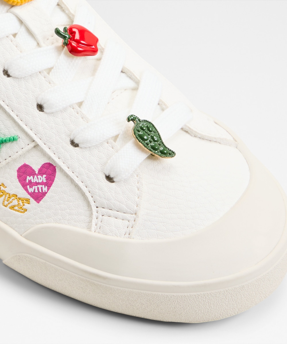 Zapatillas deportivas de mujer con punta redonda - Aldo - Blanco Blanco-5