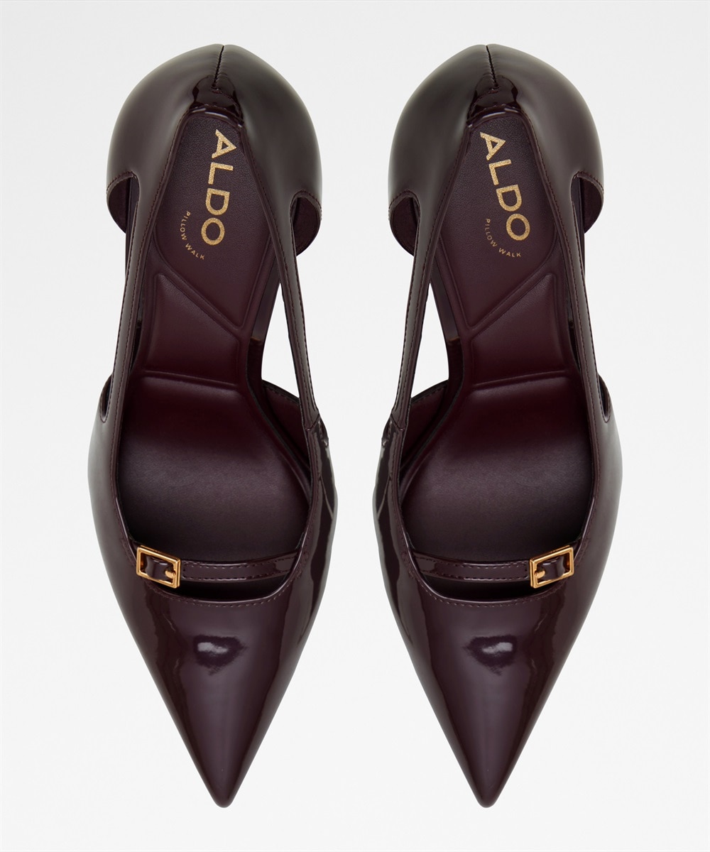 Zapatos de salón de mujer con punta afilada - Aldo - Burdeos Burdeos-3