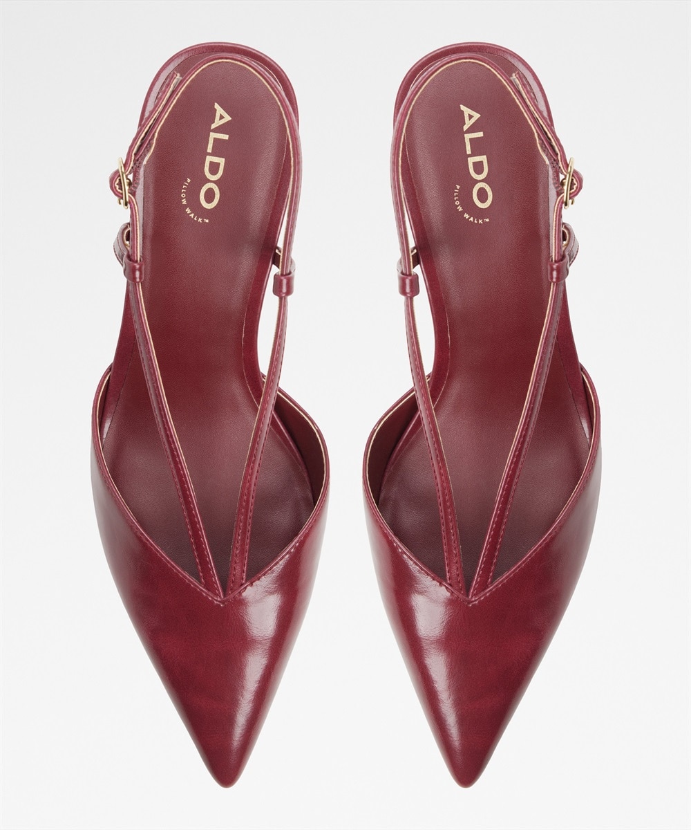 Zapatos de salón de mujer con punta afilada - Aldo - Burdeos Burdeos-3