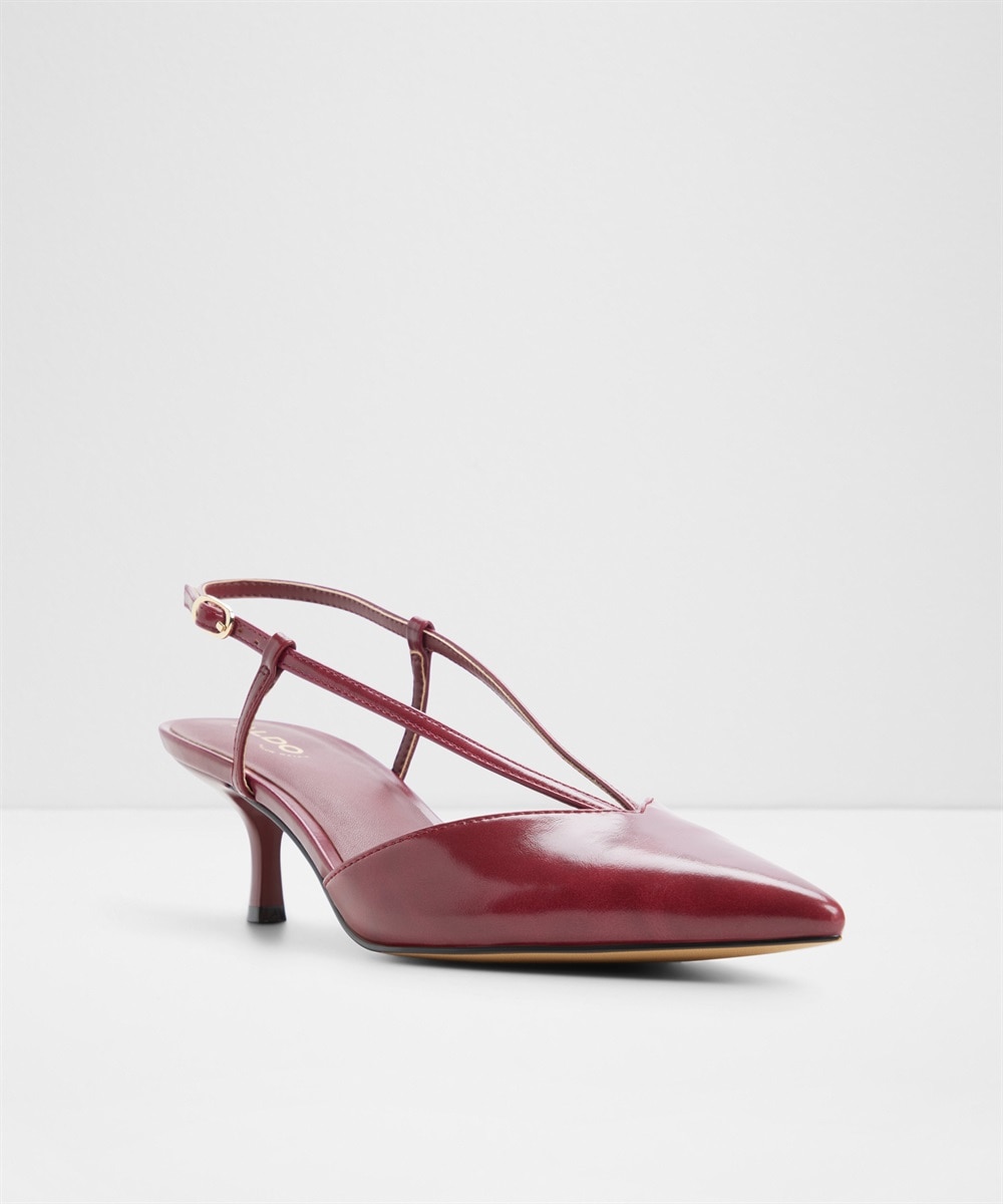 Zapatos de salón de mujer con punta afilada - Aldo - Burdeos Burdeos-5