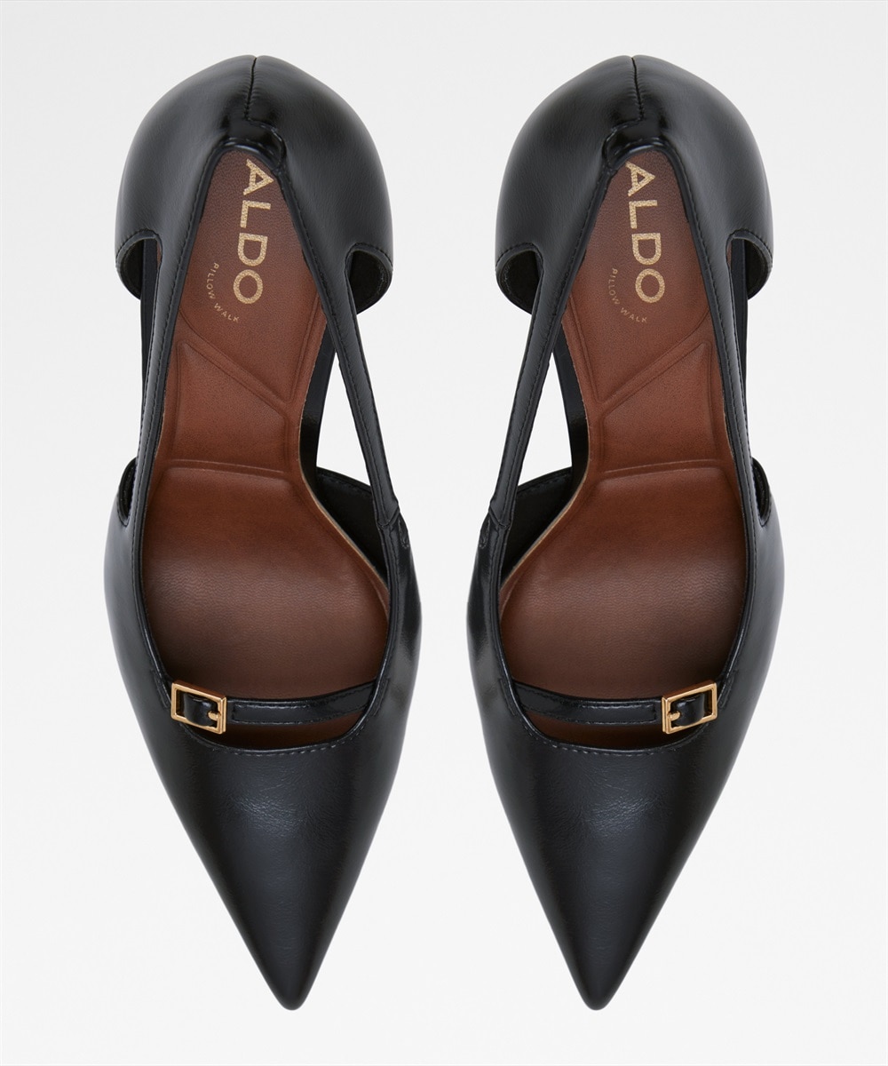 Zapatos de salón de mujer con punta afilada - Aldo - Negro Negro-3