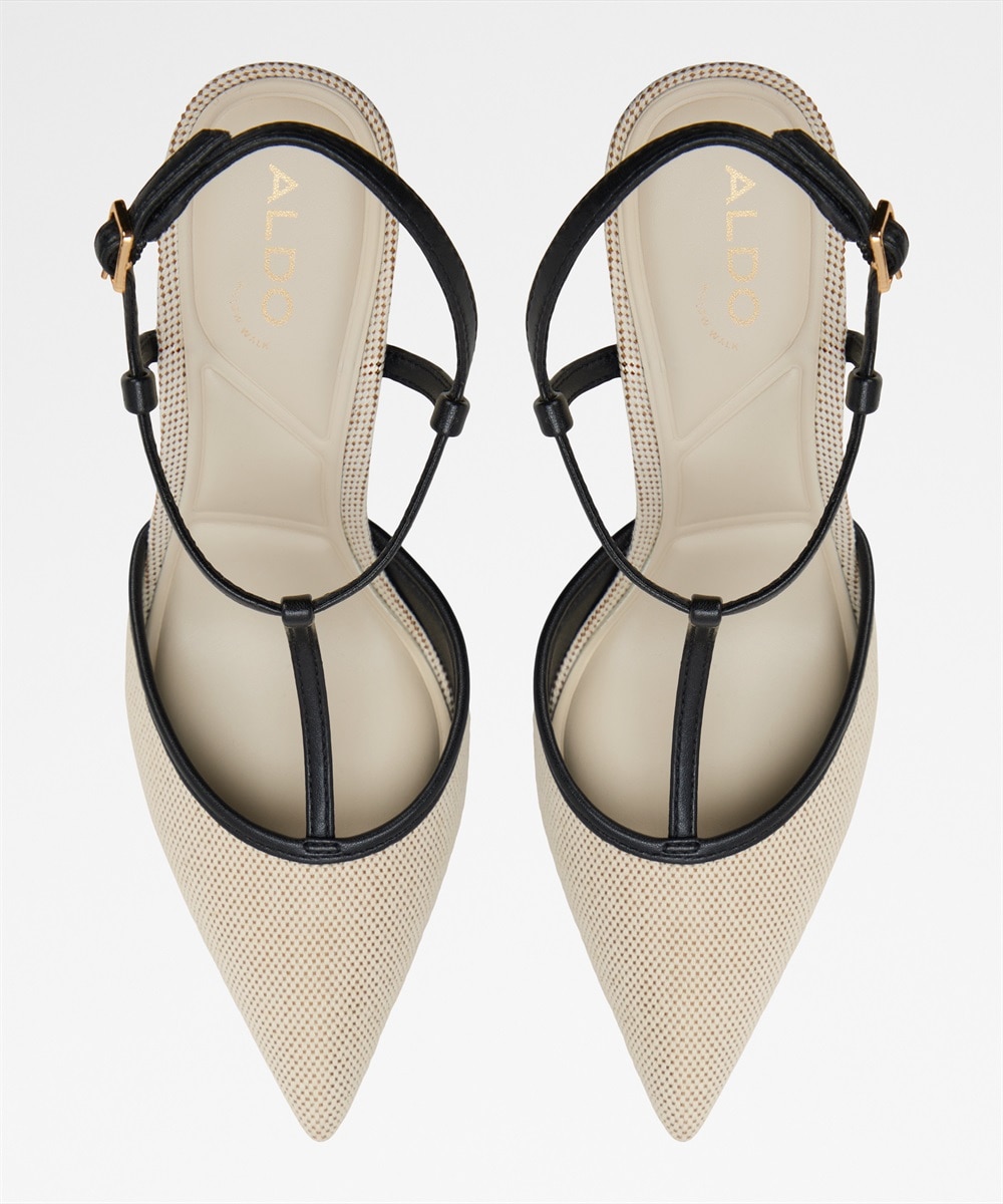 Imagen 3 de Zapatos de salón de mujer con punta afilada - Aldo - Beige Beige