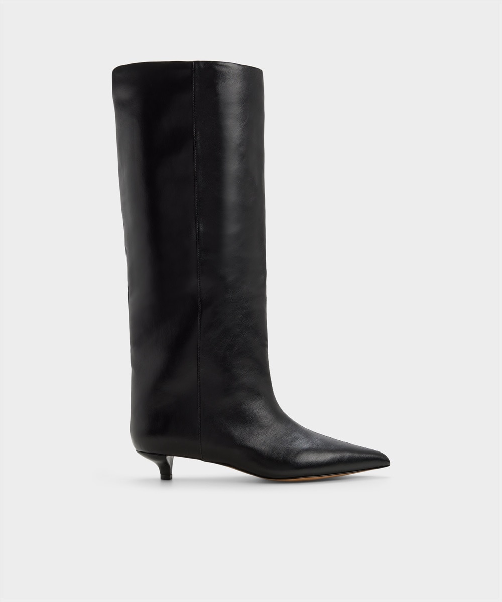 Botas básicas de mujer con punta afilada - Aldo - Negro Negro-1