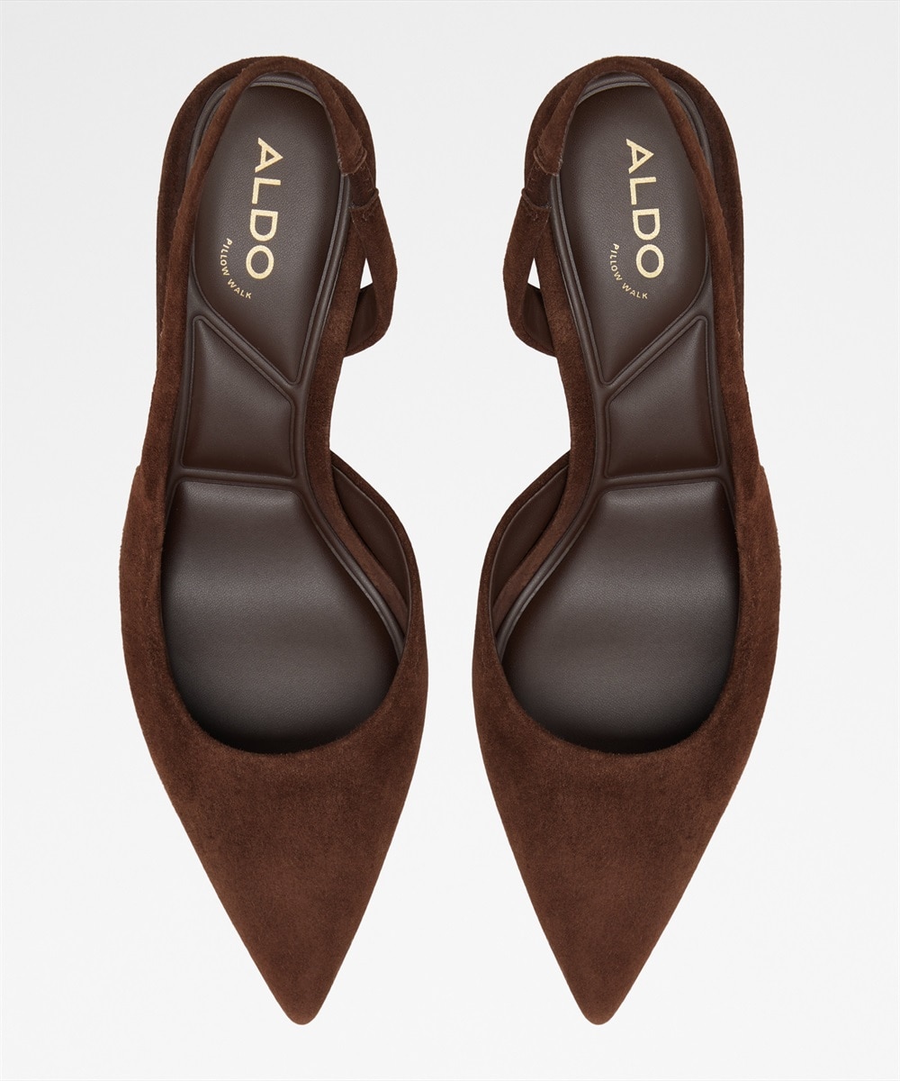 Zapatos de salón de mujer con punta afilada - Aldo - Marrón Marrón-3