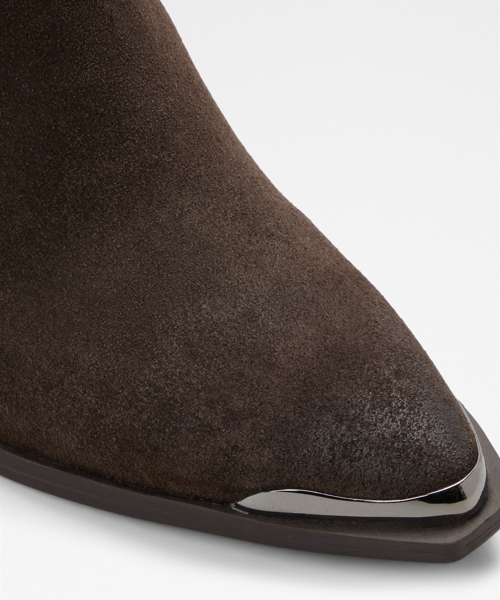 Botines básicos de mujer con punta afilada - Aldo - Marrón Marrón-3