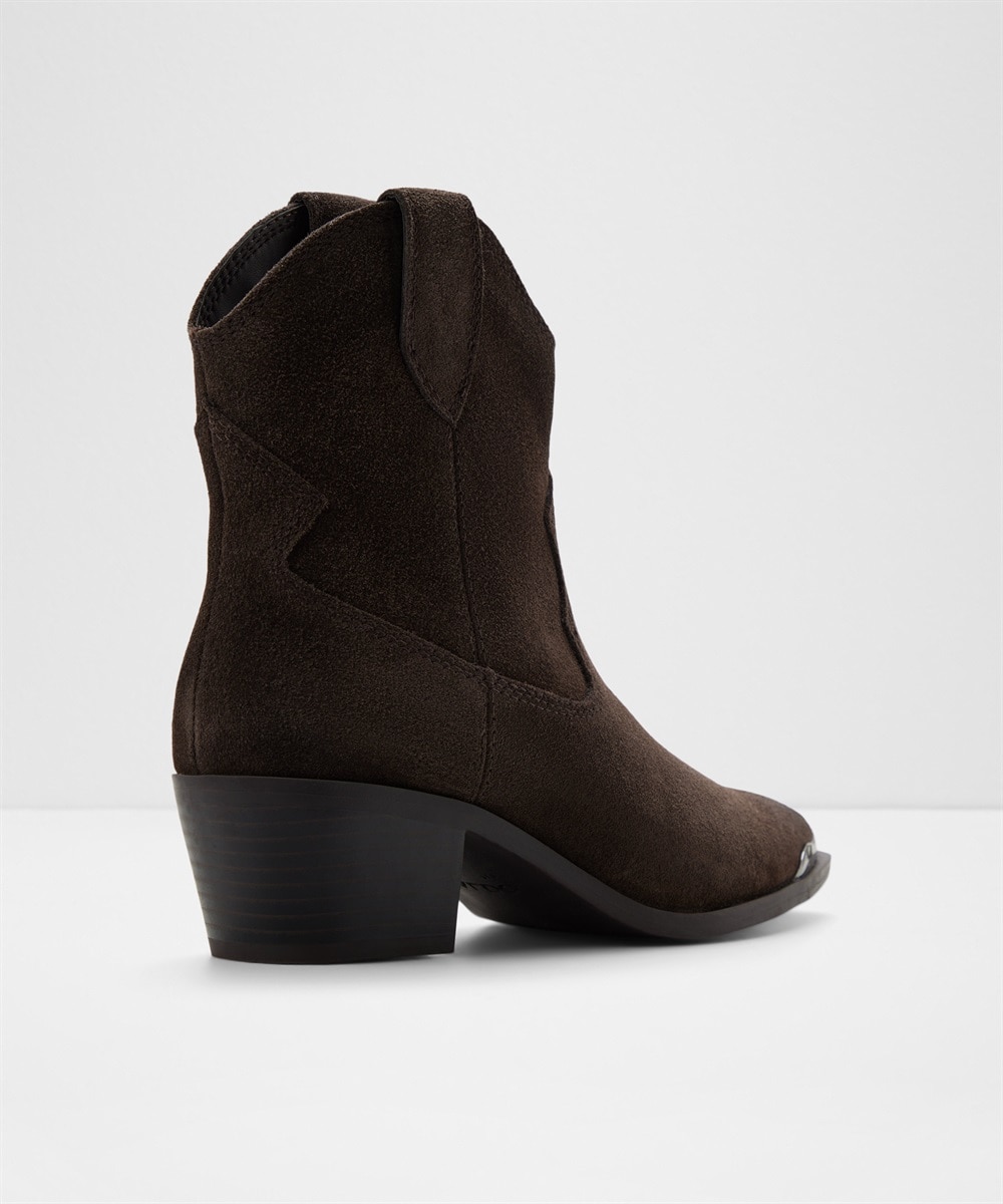 Botines básicos de mujer con punta afilada - Aldo - Marrón Marrón-2