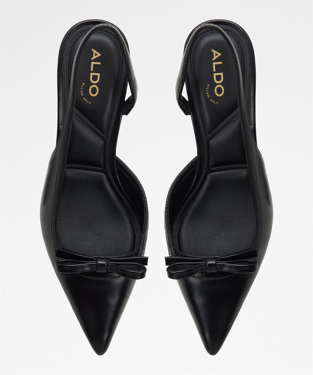 Zapatos de salón de mujer con punta afilada - Aldo - Negro Negro-3