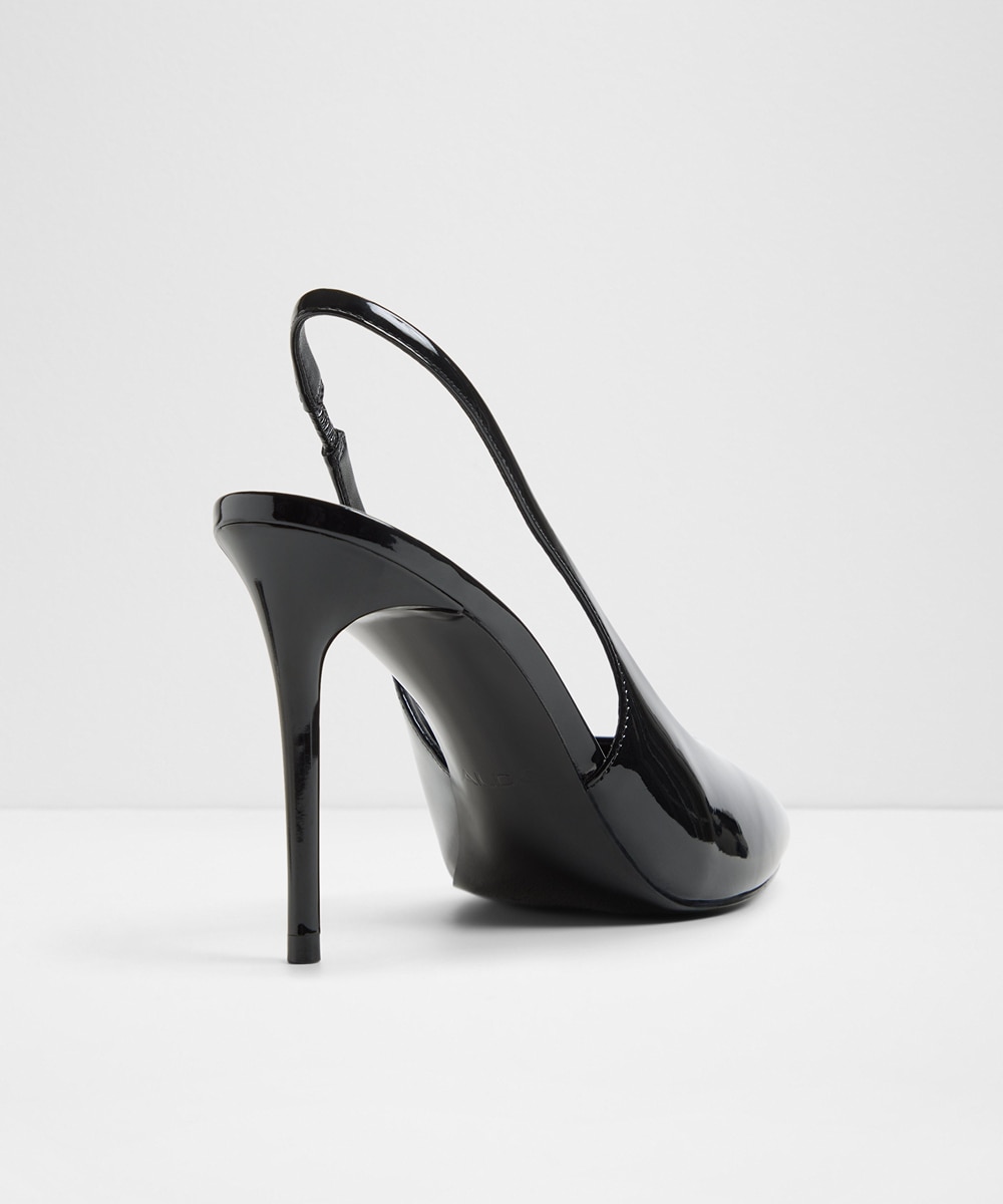 Zapatos de salón de mujer con punta redonda - Aldo - Negro Negro-2