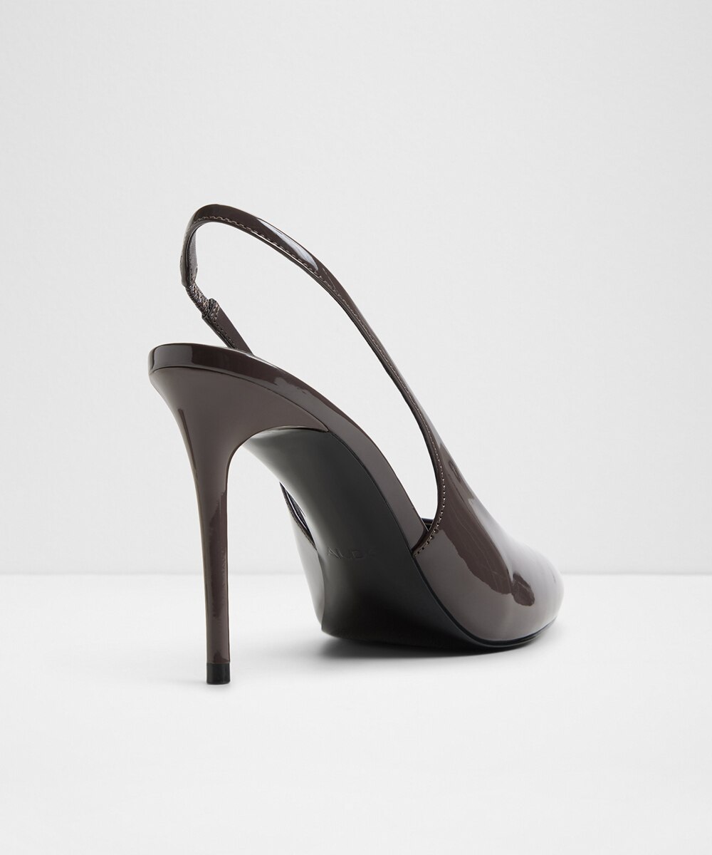 Zapatos de salón de mujer con punta redonda - Aldo - Marrón Marrón-2