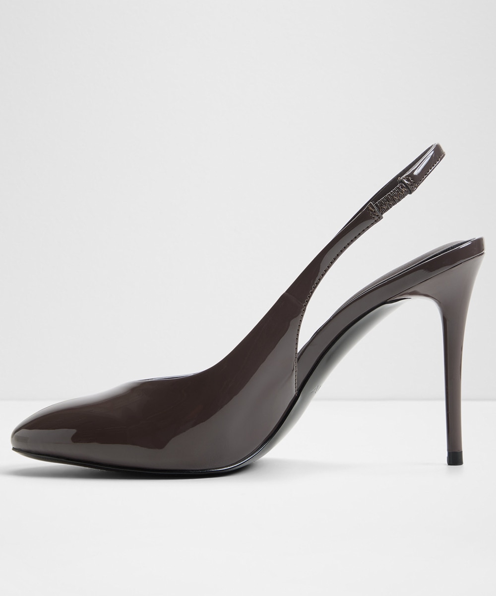 Zapatos de salón de mujer con punta redonda - Aldo - Marrón Marrón-4