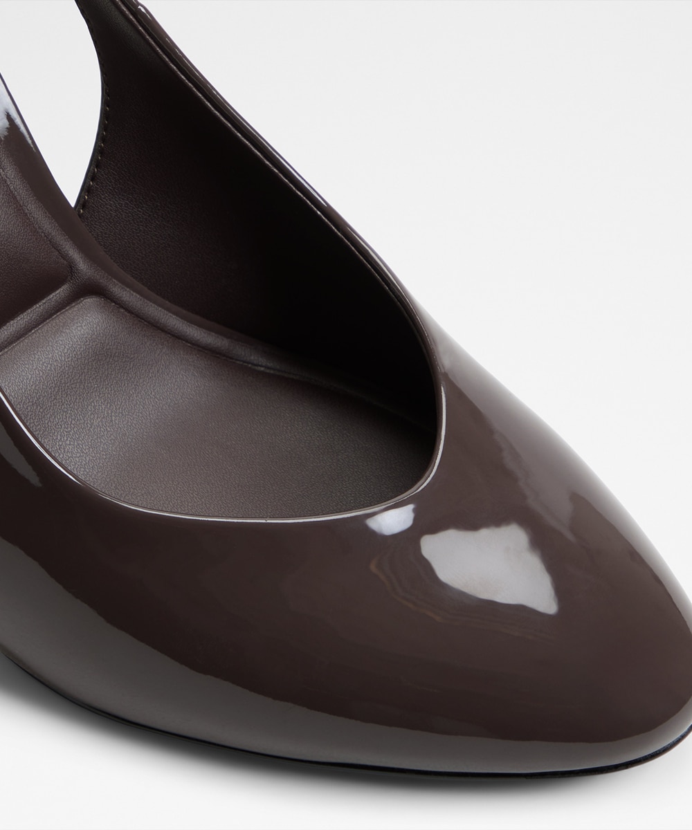 Zapatos de salón de mujer con punta redonda - Aldo - Marrón Marrón-6