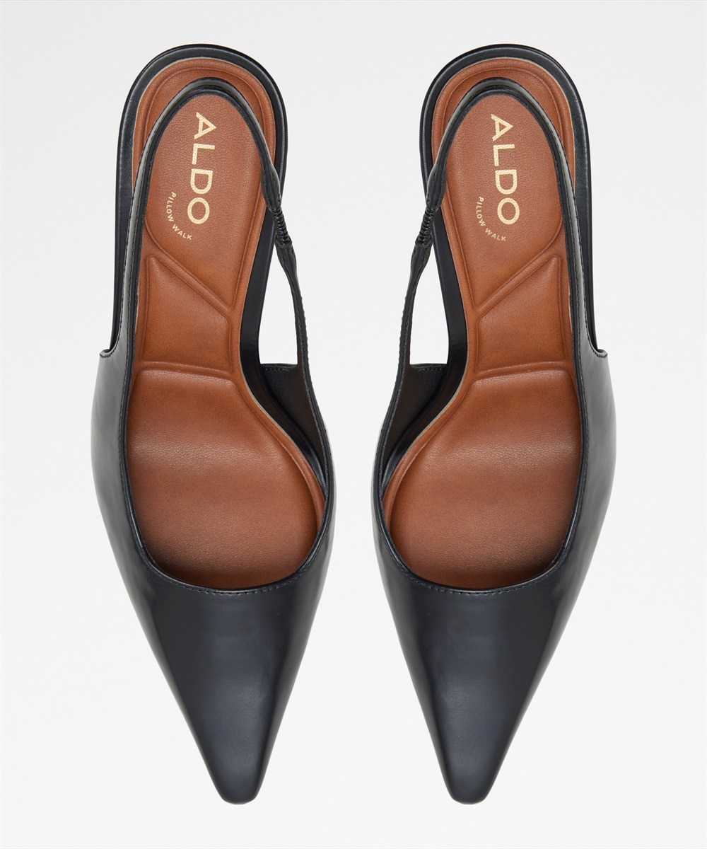 Zapatos de salón de mujer con punta afilada - Aldo - Negro Negro-3
