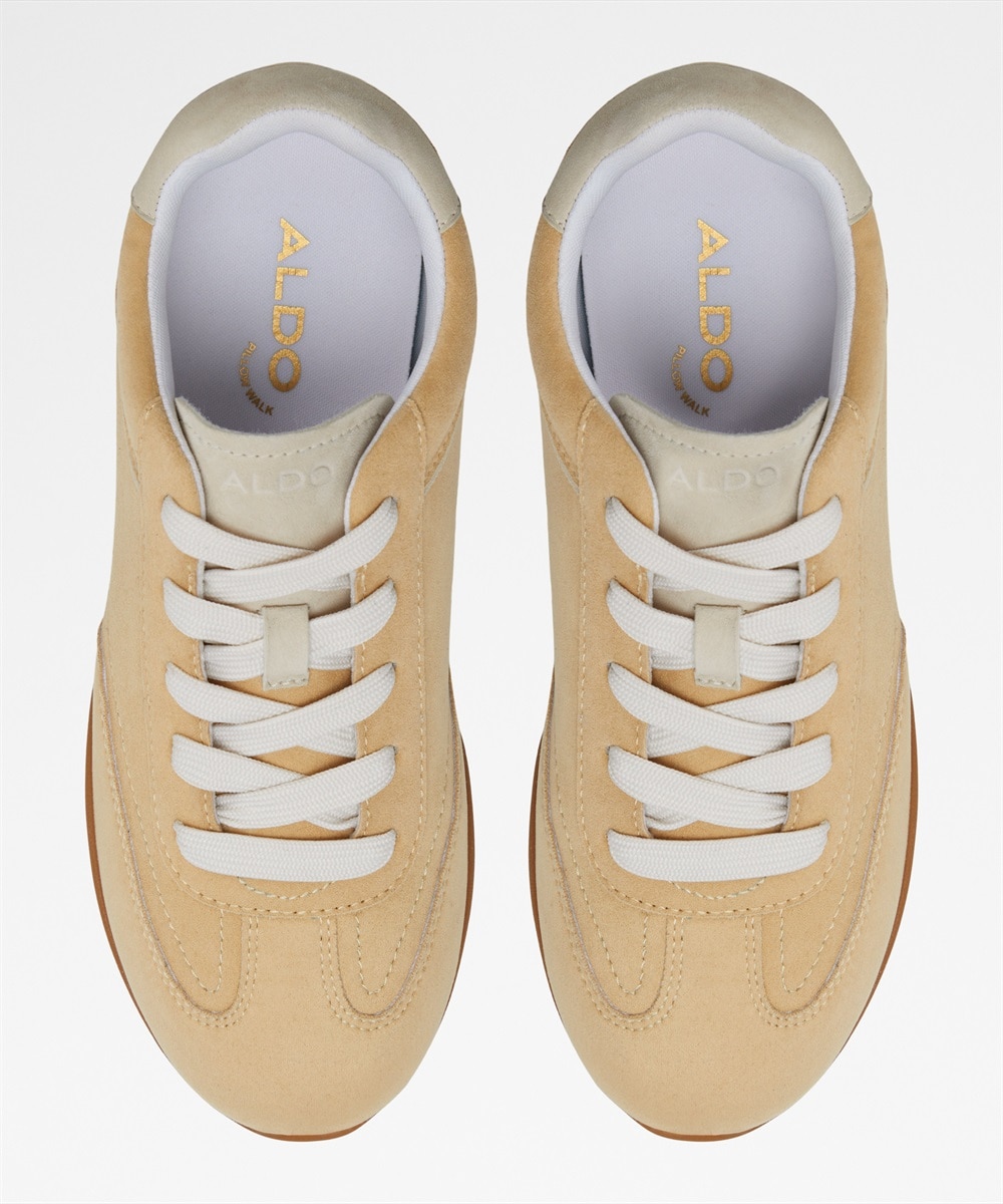 Zapatillas deportivas de mujer con punta redonda - Aldo - Beige Beige-3