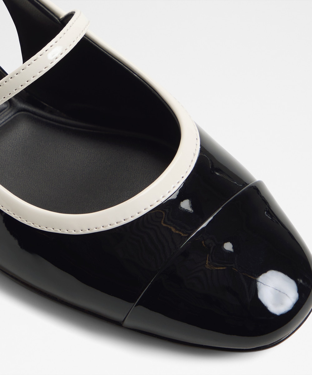 Zapatos de salón de mujer con punta redonda - Aldo - Negro Negro-6