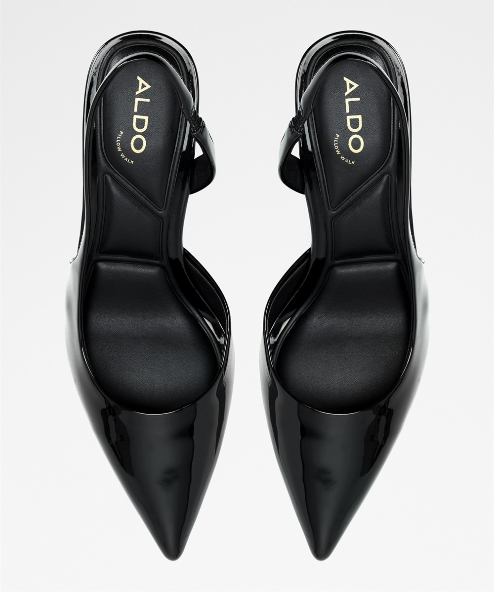 Zapatos de salón de mujer con punta afilada - Aldo - Negro Negro-3