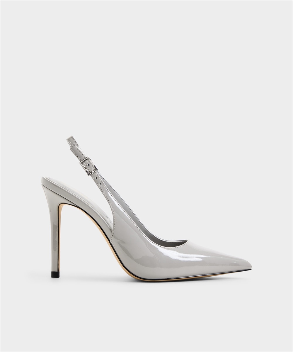 Zapatos de salón de mujer con punta afilada - Aldo - Gris Gris-1