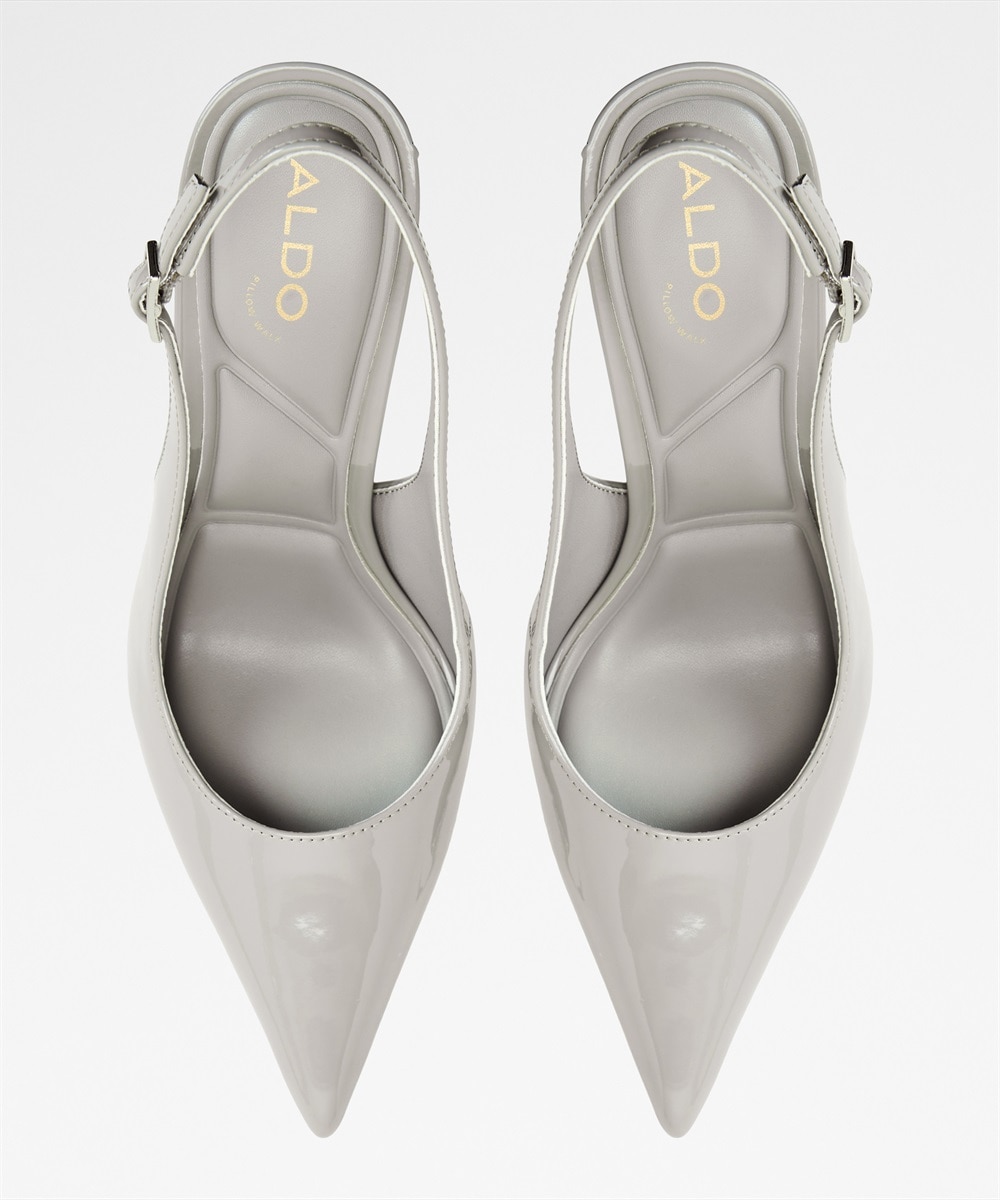Zapatos de salón de mujer con punta afilada - Aldo - Gris Gris-3