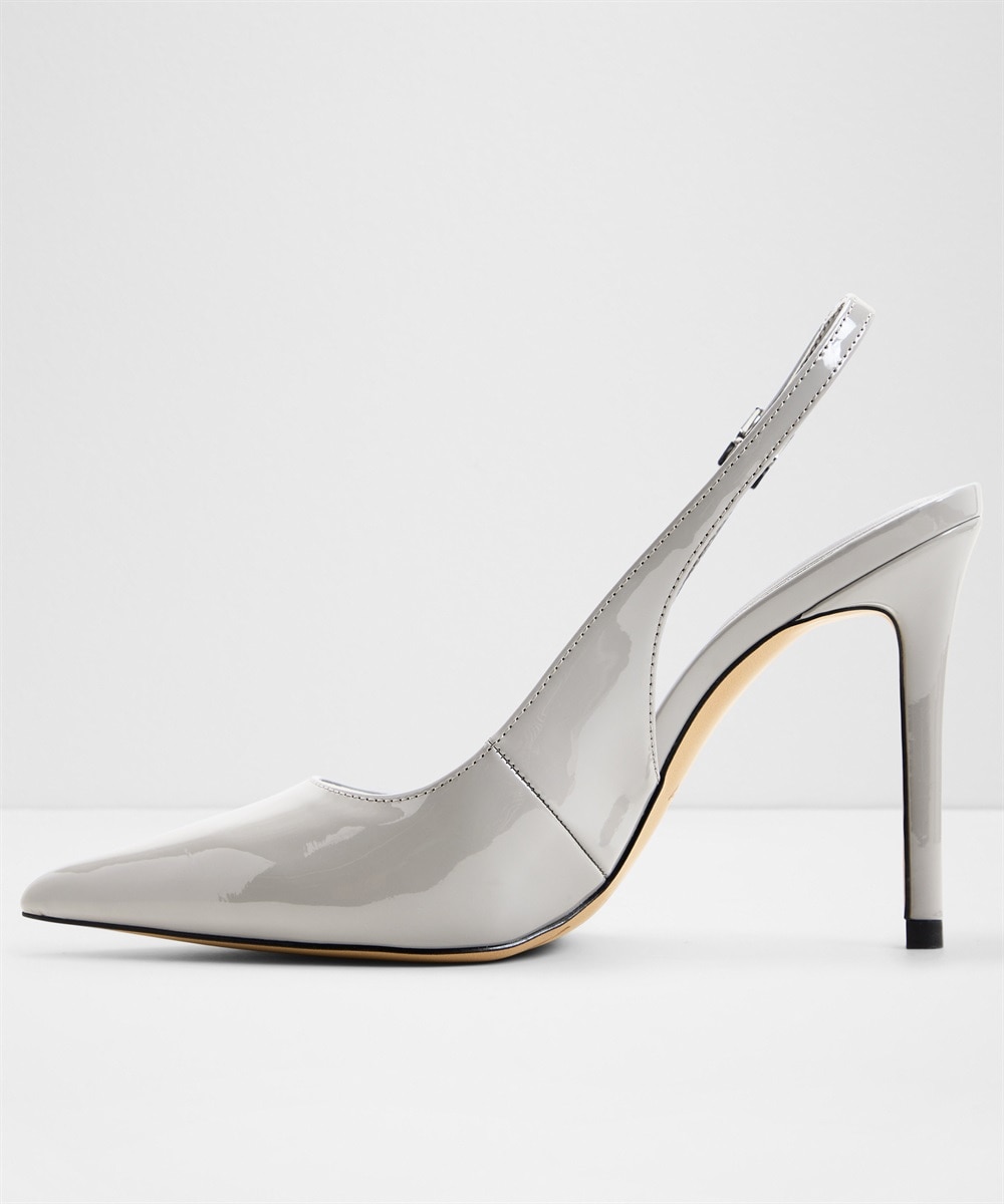 Zapatos de salón de mujer con punta afilada - Aldo - Gris Gris-4