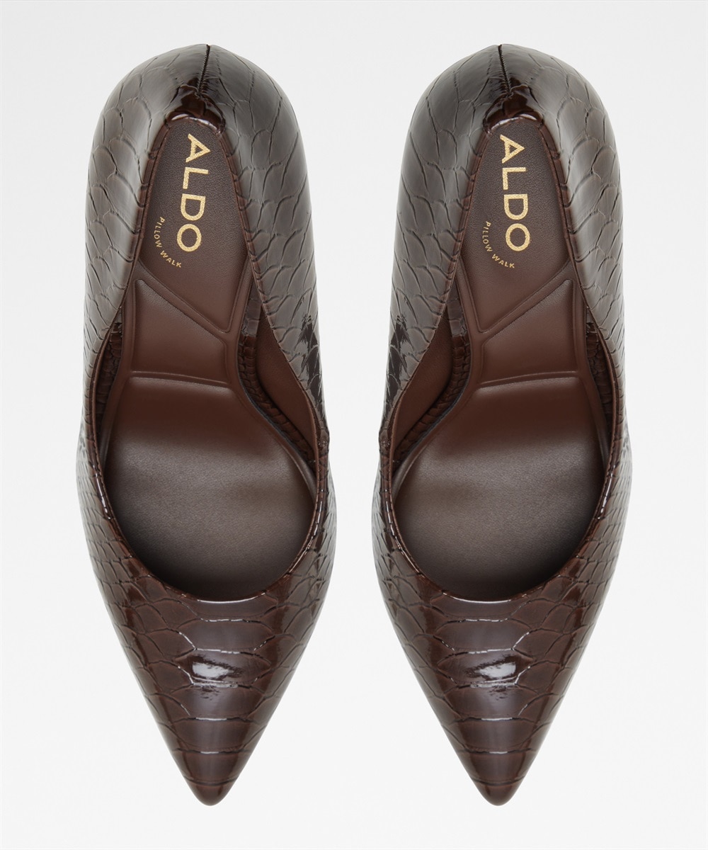 Zapatos de salón de mujer con punta afilada - Aldo - Marrón Marrón-3