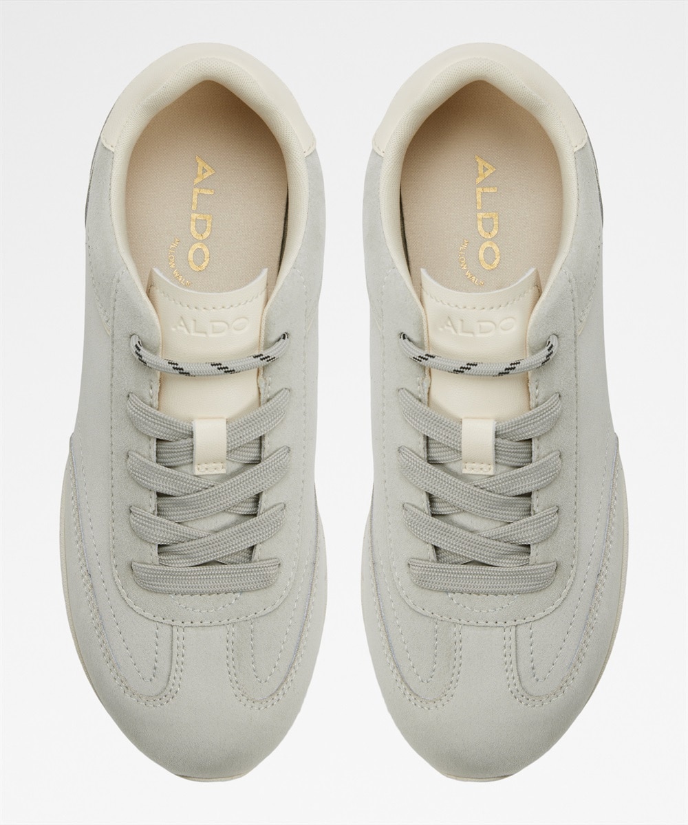 Zapatillas deportivas de mujer con punta redonda - Aldo - Gris Gris-3