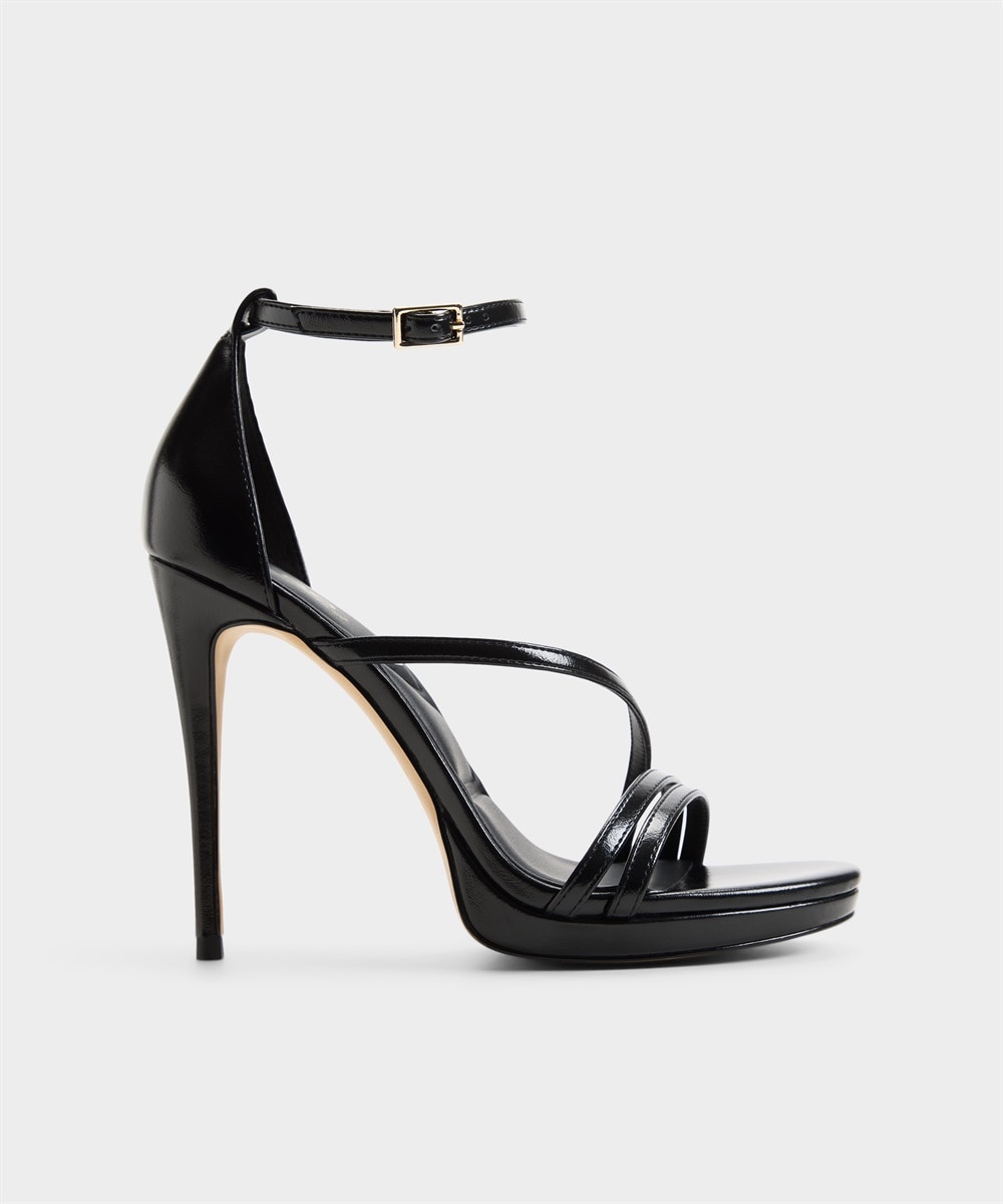 Sandalias de tacón de mujer con punta redonda - Aldo - Negro Negro-1
