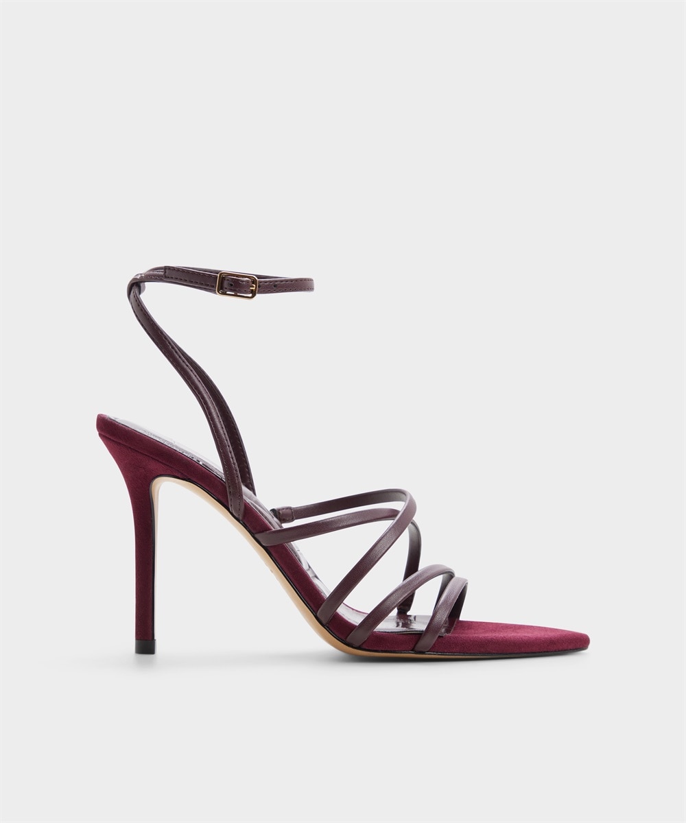 Sandalias de tacón de mujer con punta afilada - Aldo - Burdeos Burdeos-1