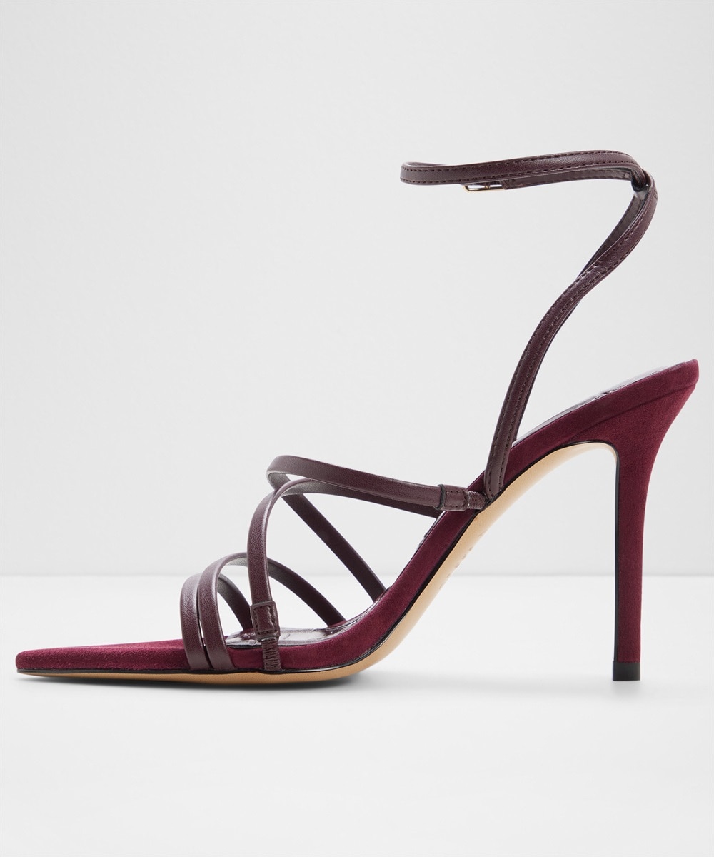 Sandalias de tacón de mujer con punta afilada - Aldo - Burdeos Burdeos-4