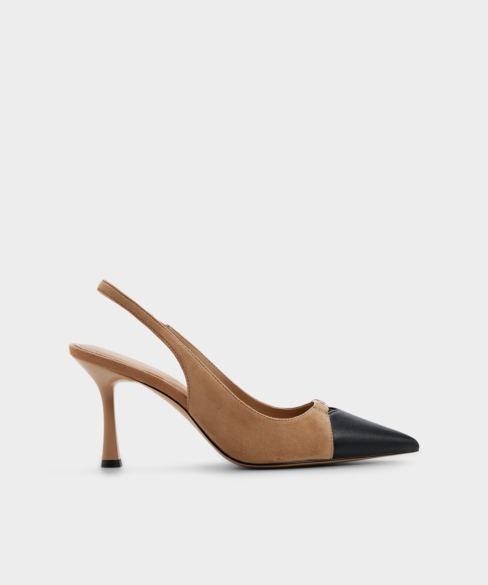 Zapatos de salón de mujer con punta de punta - Aldo - Beige Beige-1
