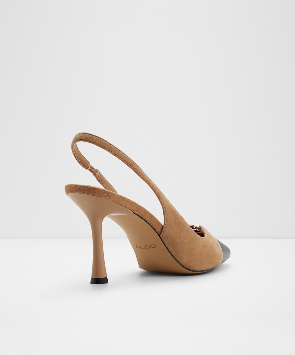Zapatos de salón de mujer con punta de punta - Aldo - Beige Beige-2