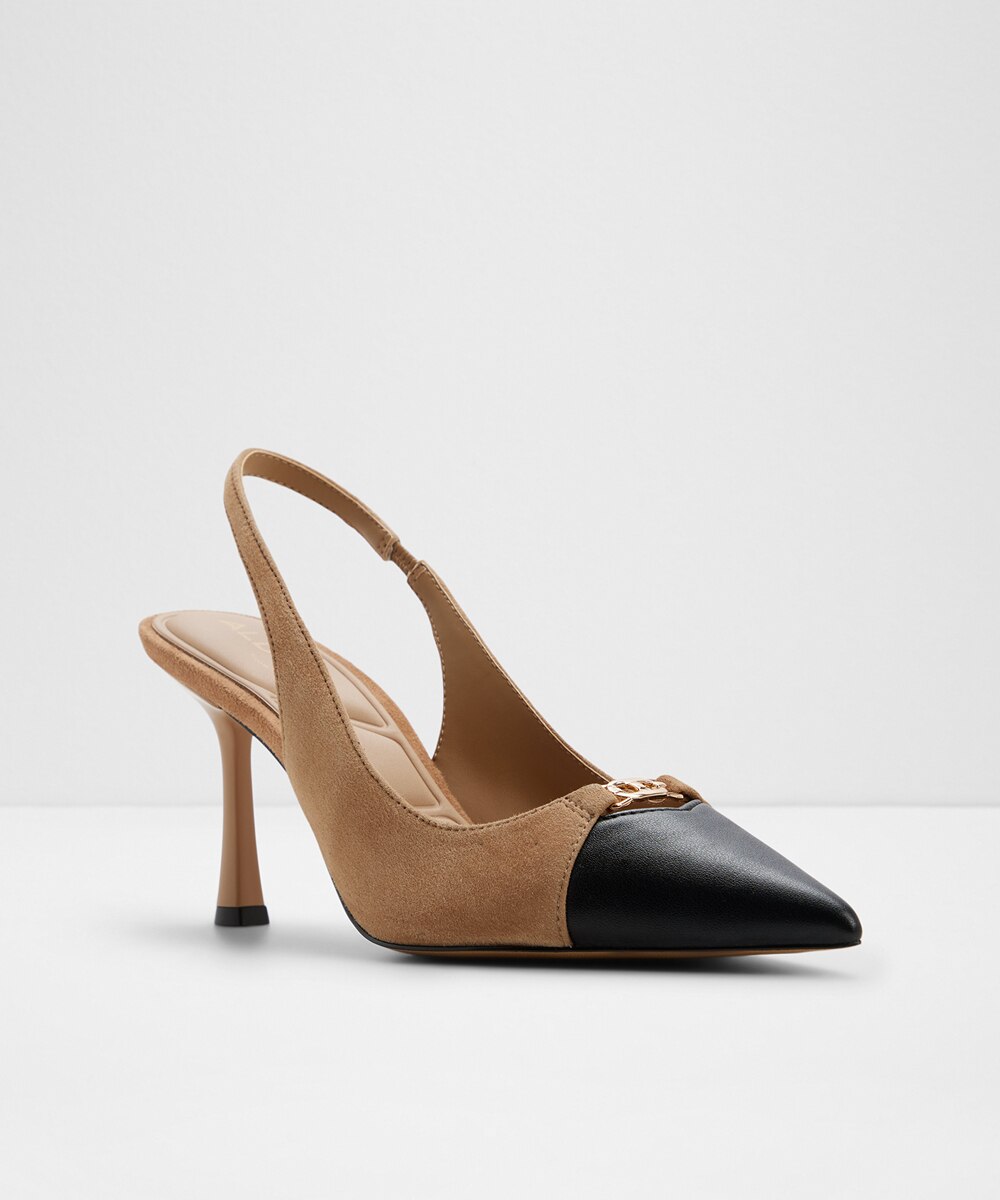 Zapatos de salón de mujer con punta de punta - Aldo - Beige Beige-5