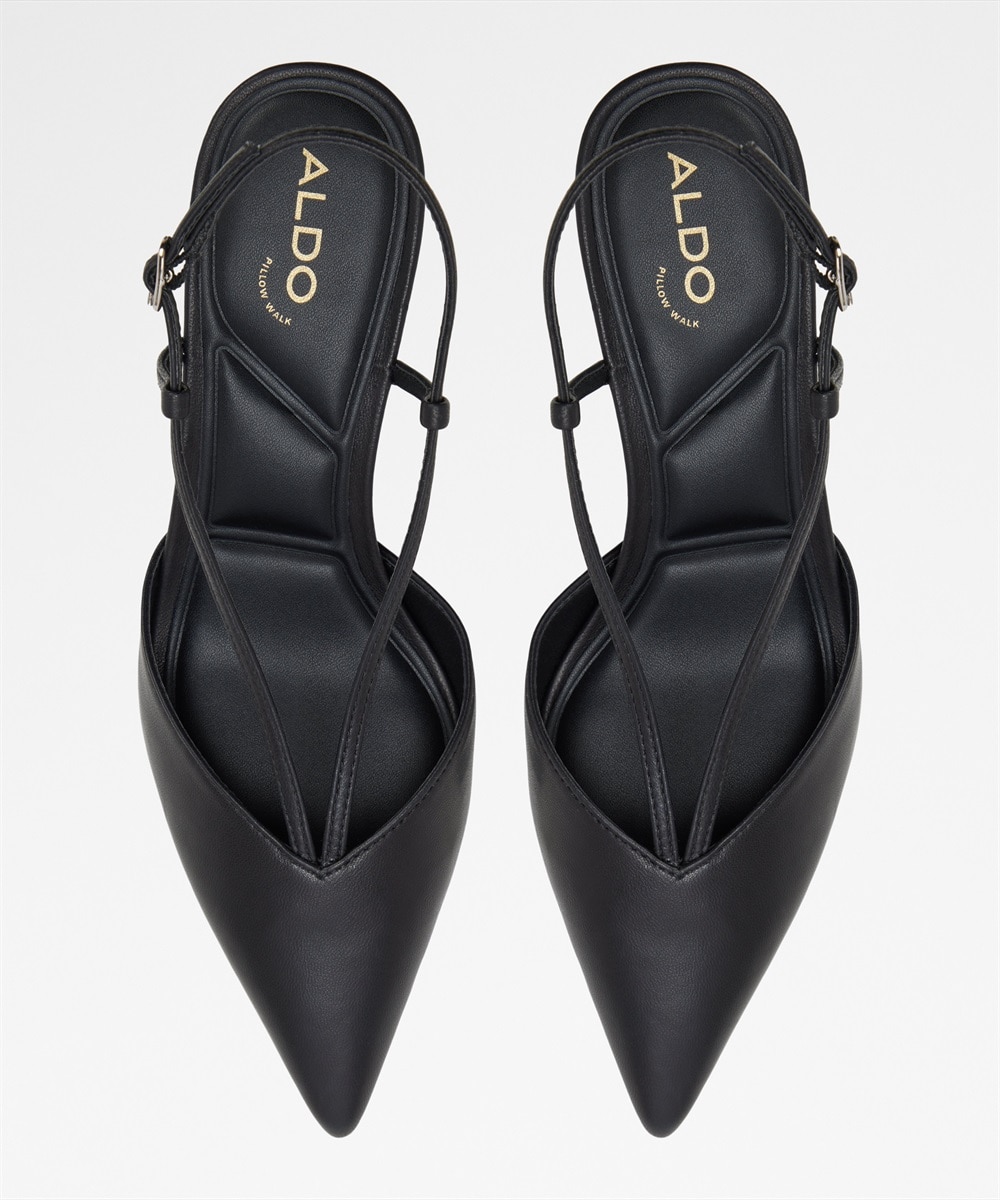 Zapatos de salón de mujer con punta afilada - Aldo - Negro Negro-3