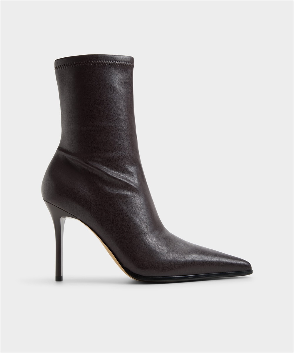 Botines básicos de mujer con punta afilada - Aldo - Marrón Marrón-1