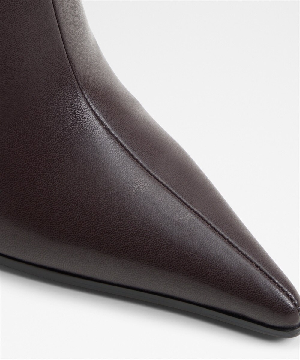 Botines básicos de mujer con punta afilada - Aldo - Marrón Marrón-4