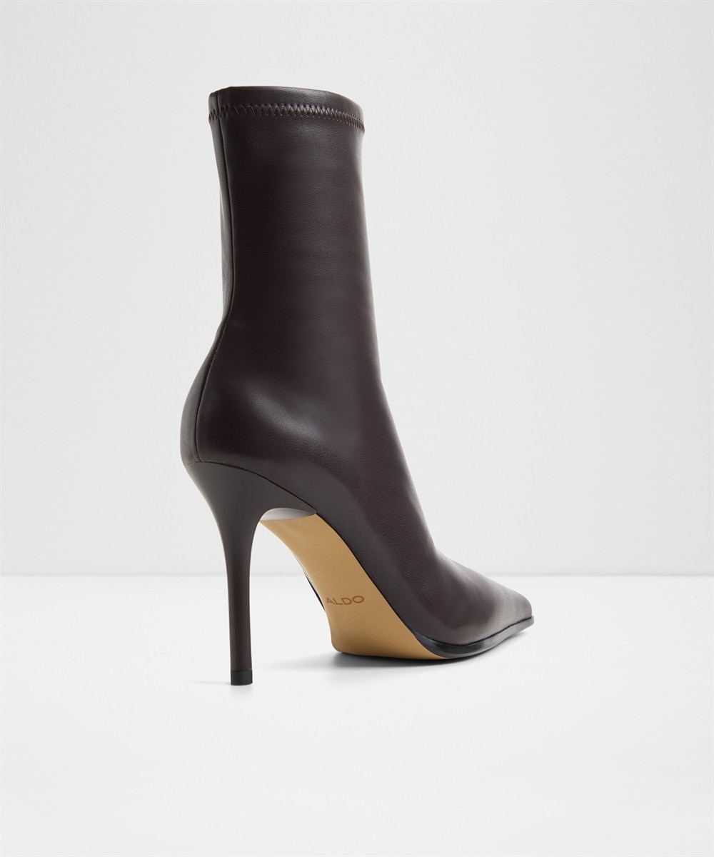 Botines básicos de mujer con punta afilada - Aldo - Marrón Marrón-2