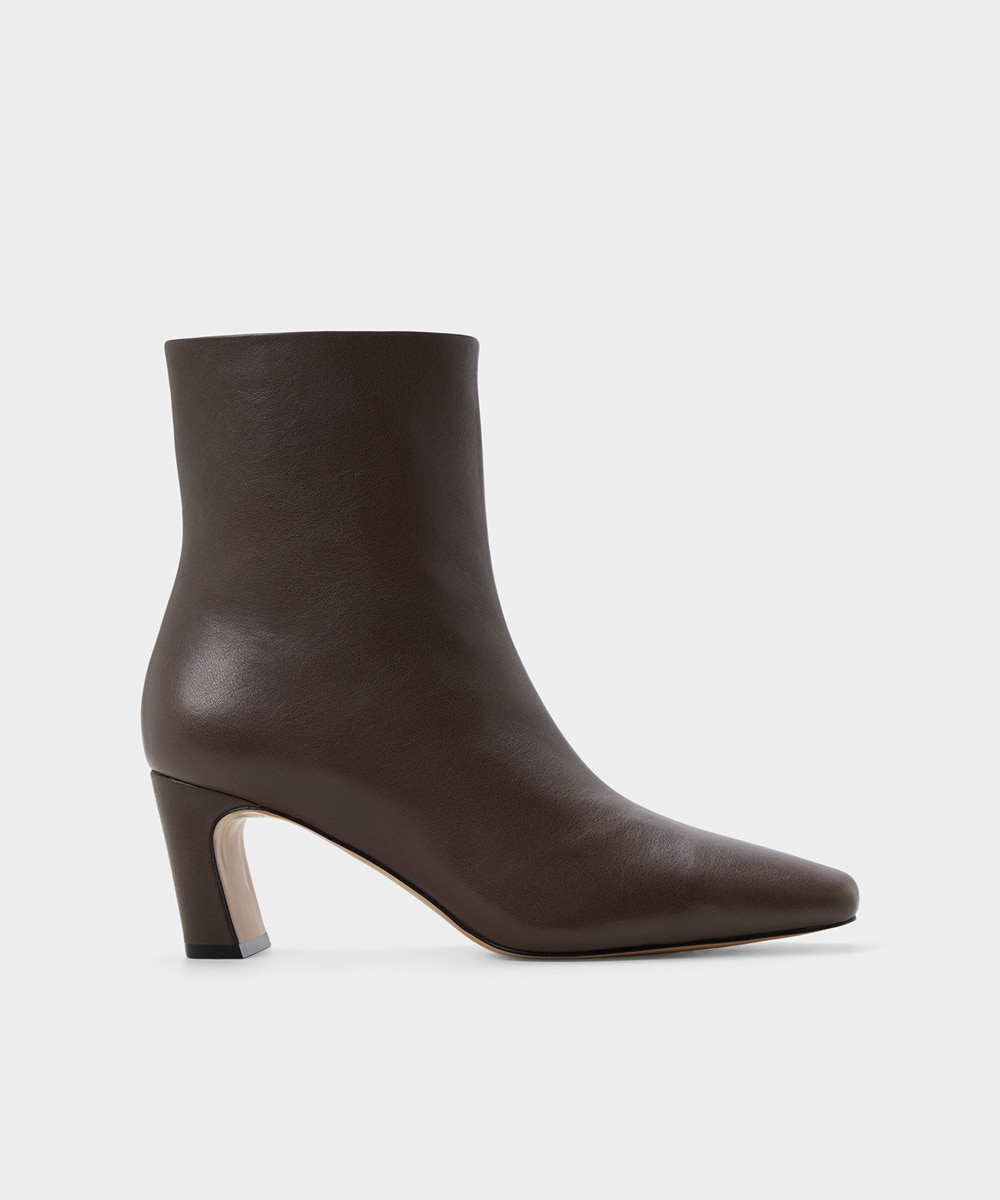 Botines básicos de mujer con punta cuadrada - Aldo - Marrón Marrón-1
