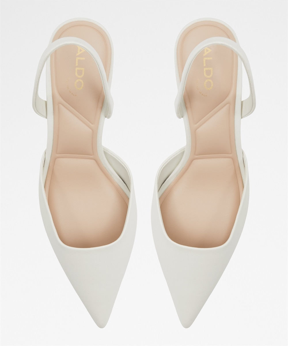 Zapatos de salón de mujer con punta afilada - Aldo - Blanco hielo Blanco hielo-3