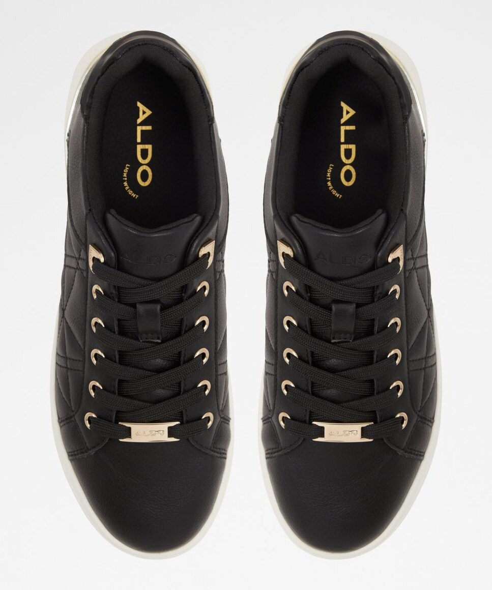 Zapatillas Aldo Zapatilla Negra Mujer Urbana Zapatillas Negras